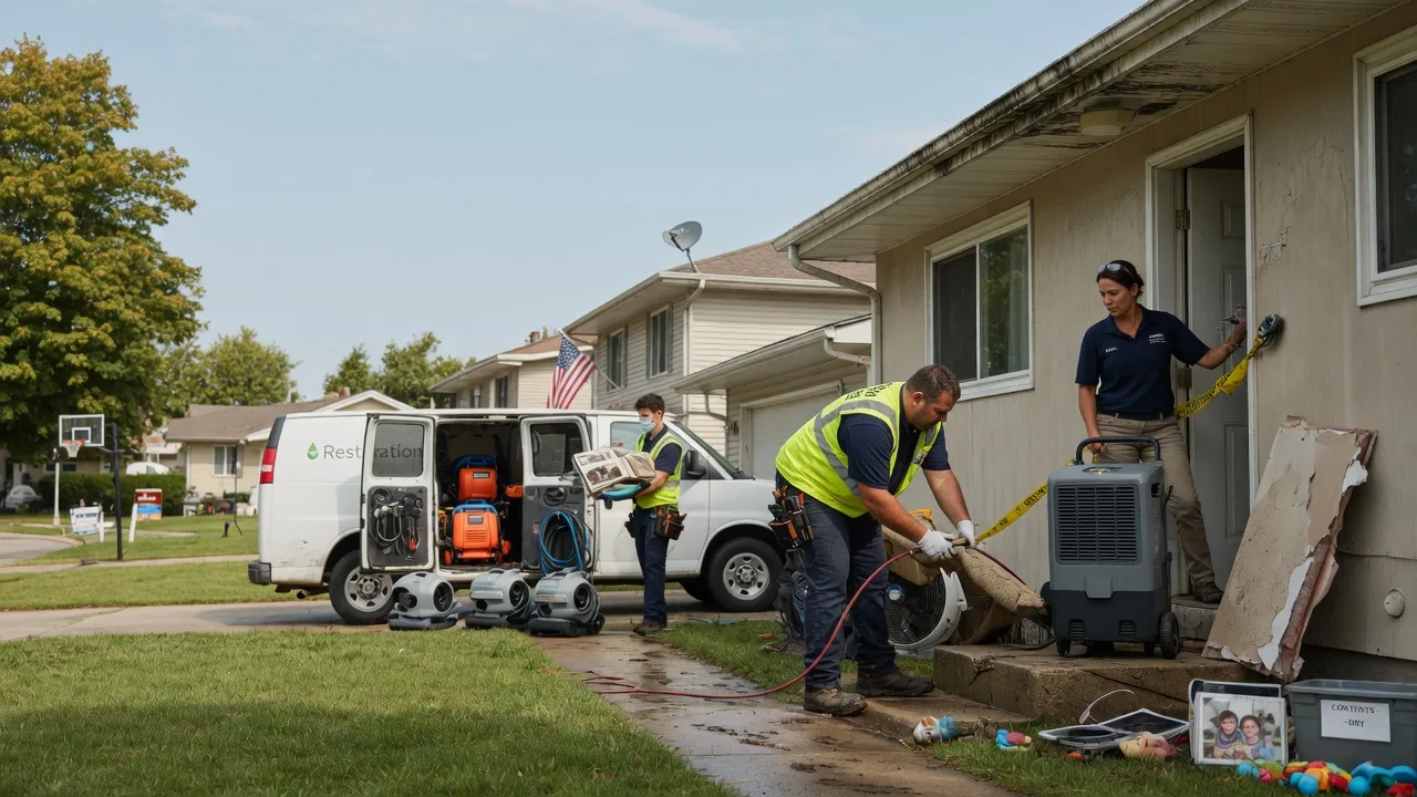 Water Damage Restoration in Everest, KS near me